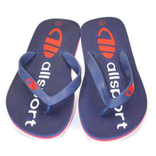 Load image into Gallery viewer, EMBOSS MENS PRINT NAVY/CHERRY/WHITE SANDAL - Allsport
