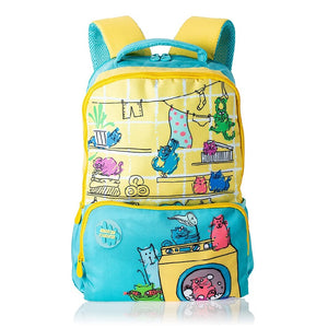AMERICAN TOURISTER DIDDLE BACKPACK 02 TURQUOISE/YELLOW