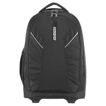 Load image into Gallery viewer, AMERICAN TOURISTER XENO LAPTOP Backpack with Wheels- BLACK
