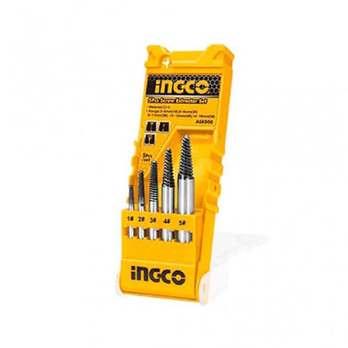 INGCO 5 PCS SCREW EXTRACTOR SET ASE008 - Allsport