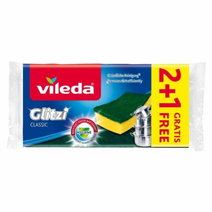 Vileda Glitzi Classic 2+1 Free - Allsport