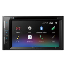 Load image into Gallery viewer, 6.2″ Multimedia AV Receiver with Bluetooth, iPhone, USB &amp; Aux-In.
