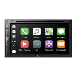 6.8″ Touch-screen Multimedia player with Apple CarPlay, Android Auto & Bluetooth.