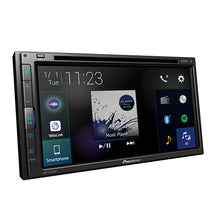 Load image into Gallery viewer, 6.8″ Touch-screen Multimedia player with Apple CarPlay, Android Auto &amp; Bluetooth.
