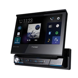 7″ Touch-screen Multimedia player with Apple CarPlay, Android Auto & Bluetooth.