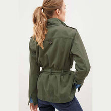 Load image into Gallery viewer, Khaki Belted Utility Jacket - Allsport
