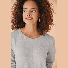 Load image into Gallery viewer, Grey Longline Cosy Top - Allsport
