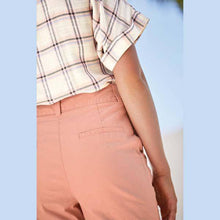 Load image into Gallery viewer, Pink Chino Knee Shorts - Allsport

