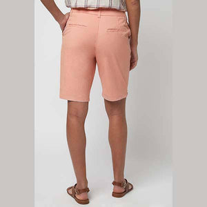 Pink Chino Knee Shorts - Allsport
