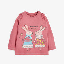 Load image into Gallery viewer, Pink Pink Bunny T-Shirt (3mths-6yrs) - Allsport
