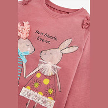 Load image into Gallery viewer, Pink Pink Bunny T-Shirt (3mths-6yrs) - Allsport
