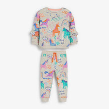 Load image into Gallery viewer, Multi Unicorn Co-Ord Set (3mths-5yrs) - Allsport
