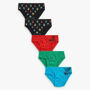 Multi Spider-Man™ 5 Pack Briefs (1.5-8yrs) - Allsport