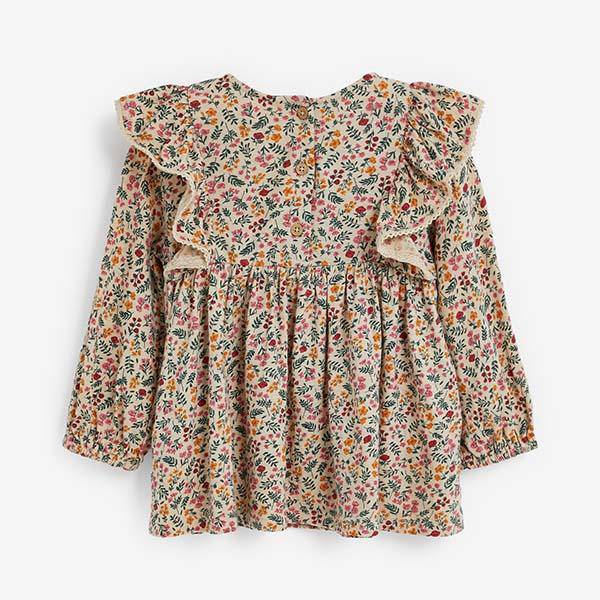 Floral Frill Blouse (3mths-6yrs) - Allsport