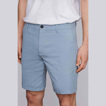 Load image into Gallery viewer, Light  Blue Stretch Chino Shorts - Allsport

