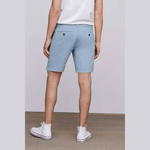Load image into Gallery viewer, Light  Blue Stretch Chino Shorts - Allsport
