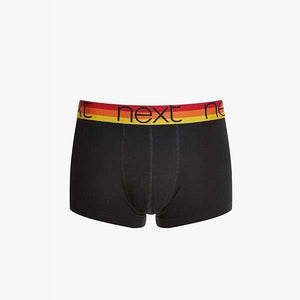 Grey/Navy/Black/White Rainbow Waistband Hipsters Four Pack - Allsport
