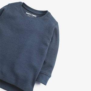 Teal Long Sleeve Textured T-Shirt (3mths-5yrs) - Allsport