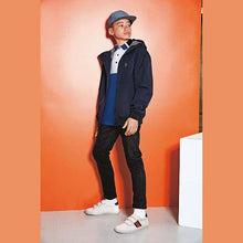 Load image into Gallery viewer, Navy Bomber Jacket (3-12yrs) - Allsport
