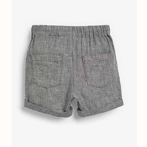 Linen Blend Pull-On Shorts (12mths-3yrs) - Allsport