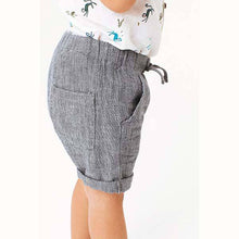 Load image into Gallery viewer, Linen Blend Pull-On Shorts (12mths-3yrs) - Allsport
