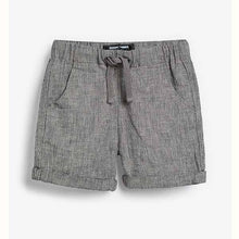 Load image into Gallery viewer, Linen Blend Pull-On Shorts (12mths-3yrs) - Allsport
