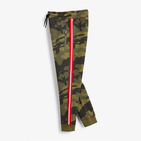 ZIPPY CAMO SIDE TAPE JOGGERS (3-12YRS) - Allsport