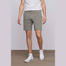 Load image into Gallery viewer, Light Khakie Slim Fit Stretch Chino Shorts - Allsport
