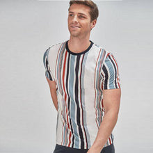 Load image into Gallery viewer, Vertical Stripe Regular Fit T-Shirt - Allsport
