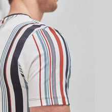 Load image into Gallery viewer, Vertical Stripe Regular Fit T-Shirt - Allsport
