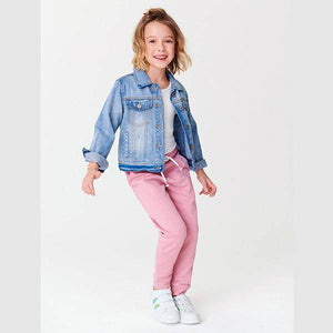Pink Soft Touch Sweat Jogger (3-11yrs) - Allsport