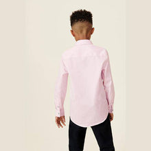 Load image into Gallery viewer, Pink Long Sleeve Smart Shirt (3-12yrs) - Allsport
