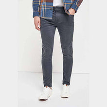 Load image into Gallery viewer, Jeans With Stretch Smoky Dark Grey Skinny Fit - Allsport
