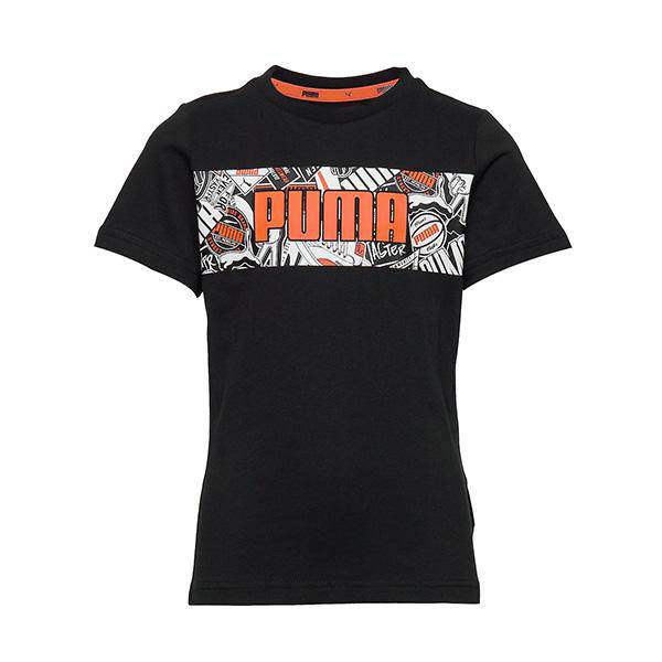 Alpha Graphic Tee B Puma Black - Allsport