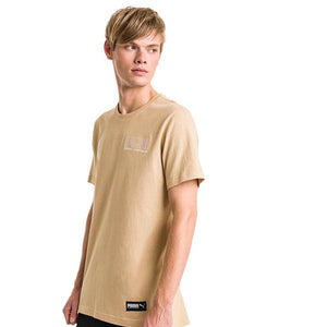 Athletics Taos Taupe  T-SHIRT - Allsport