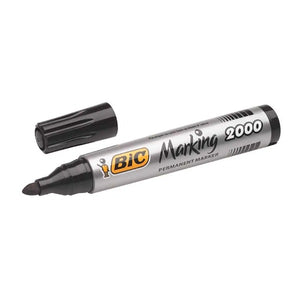 BIC 2000 Permanent Marker Bullet Black