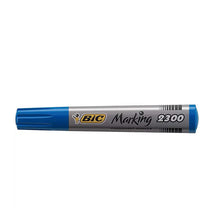 Load image into Gallery viewer, BIC 2300 Permanent Marker Chisel Blue
