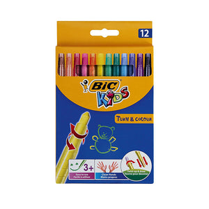 BIC Kids Turn and Color Wallet 12