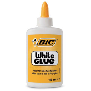 BIC White Glue 118ml