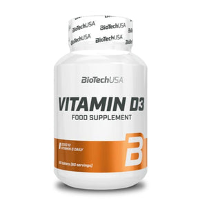 BioTechUSA Vitamin D3 60 tablets