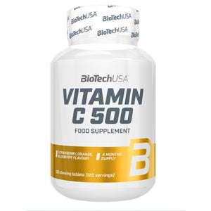 BioTechUSA Vitamin C 500 120 Chewable Tablets