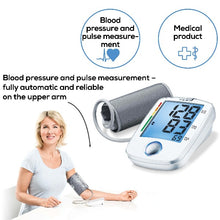 Load image into Gallery viewer, BEURER UPPER ARM BLOOD PRESSURE MONITOR - EASY TO USE   BM 44
