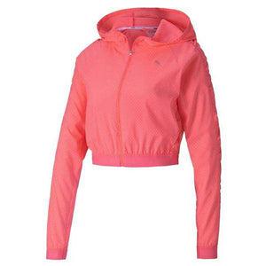 Be Bold Woven Jacket Ignite Pink - Allsport