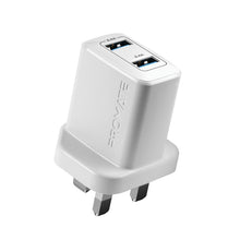 Load image into Gallery viewer, 12W Wall Charger with Dual USB Ports
