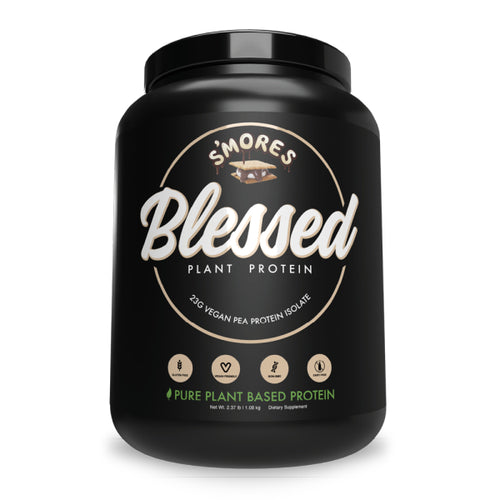 EHP BLESSED Plant Based Protein S'mores 30 Servings - Allsport