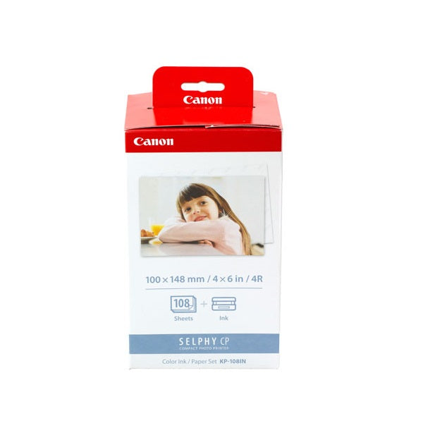 Canon KP-108IN Postcard Size Paper and Ink Pack