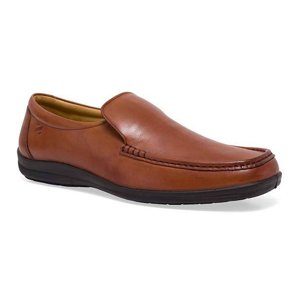 CARLTON: Men's Handmade Leather Shoes TAN - Allsport