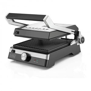 BLACK+DECKER 2000W Contact Grill (180o rotation) with detachable plates
