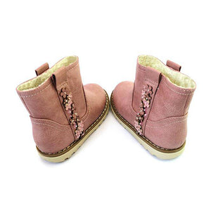 PU FLOWER PINK BOOTS - Allsport