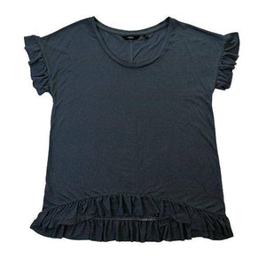 RUFF TEE NAVY SHORT SLV TOPS - Allsport